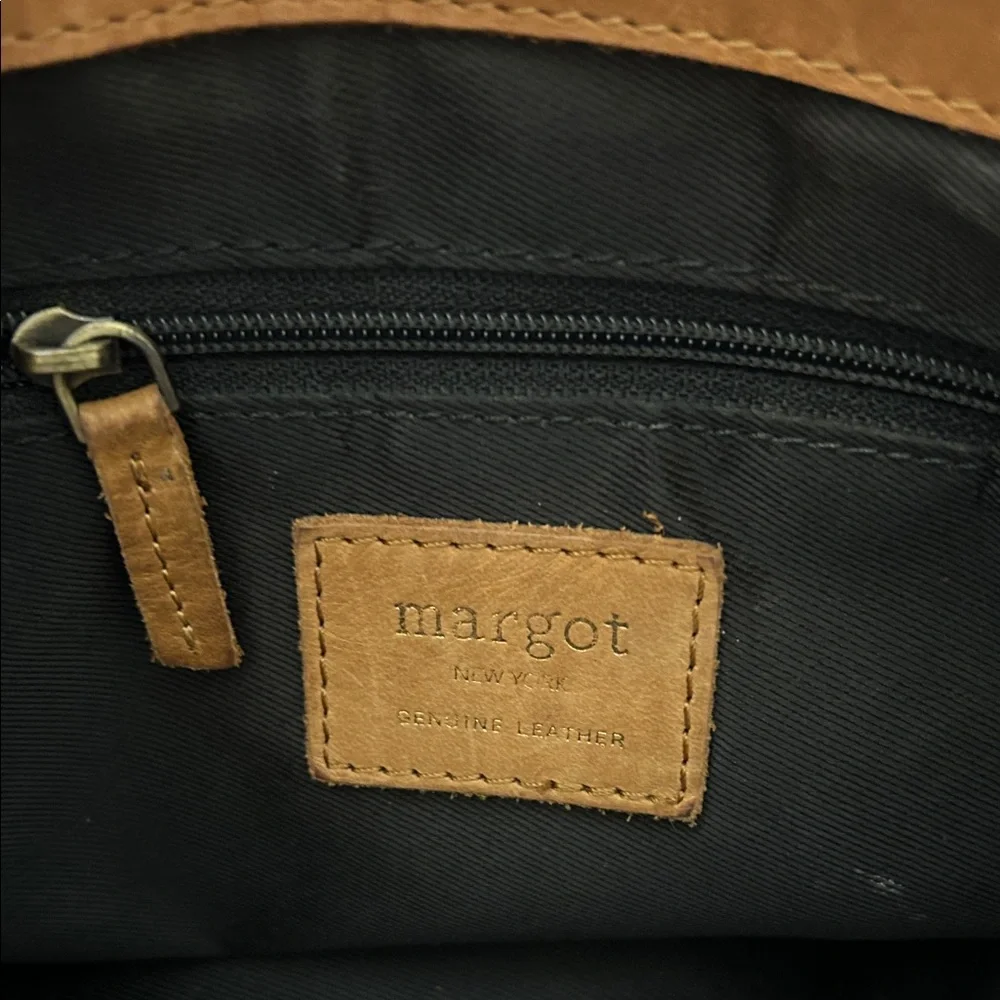 100% real Leather Crossbody Bag - Picture 3 of 15